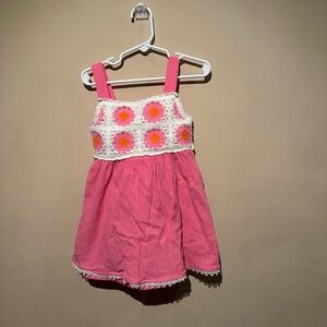 Haute Hippie Pink and White Kids Casual Dress